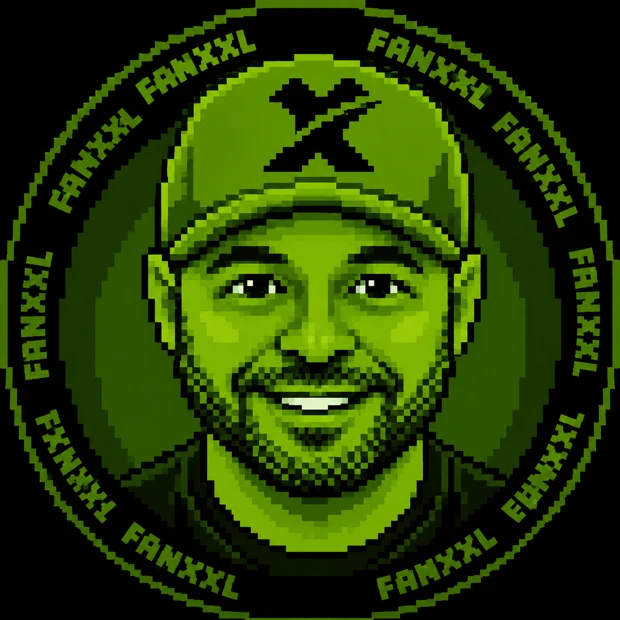 Pixel-Art-Porträt von Georg
